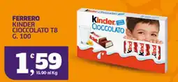 Sigma Superstore Ferrero Kinder Cioccolato T8 offerta