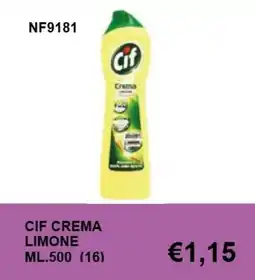 Italy Cash and Carry Cif crema limone offerta
