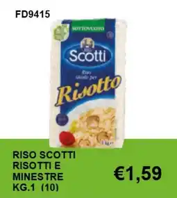 Italy Cash and Carry Riso Scotti Risotti e Minestre offerta