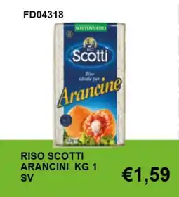 Italy Cash and Carry Riso Scotti Arancini offerta