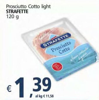 Strafette Prosciutto Cotto Light 120 g