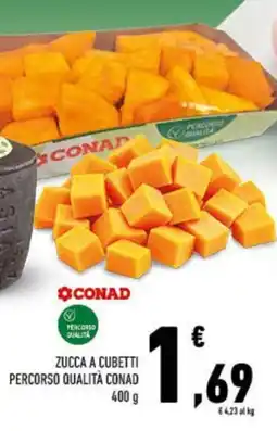 Conad City Zucca a cubetti Percorso Qualità Conad offerta