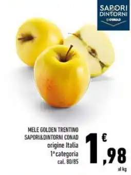 Conad City Mele Golden Trentino Saporidintorni Conad offerta
