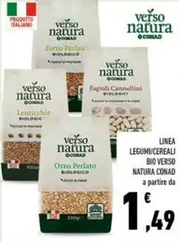 Conad City verso natura Legumi/Cereali Bio offerta