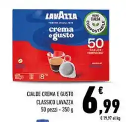 Conad City Cialde crema e gusto classico Lavazza offerta