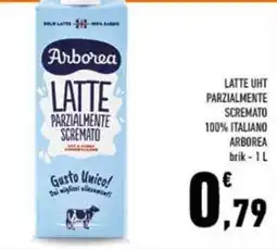 Conad City Latte parzialmente scremato Arborea offerta