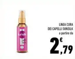 Conad City Linea cura dei capelli Sunsilk offerta