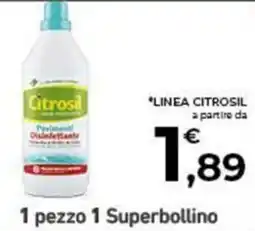 Conad City Citrosil Pavimenti Disinfettante offerta