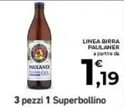 Conad City Paulaner birra 0,0% offerta