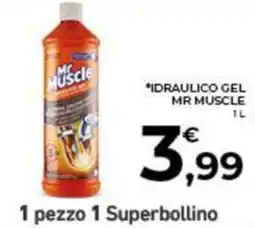 Conad City Idraulico gel Mr Muscle offerta