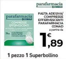 Conad City Compresse effervescenti parafarmacia CONAD offerta