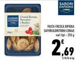 Conad City Girasoli Burrata, Pomodori e Basilico offerta