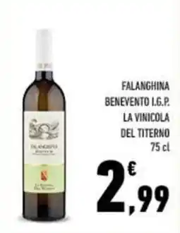 Conad City Falanghina Benevento I.G.P. La Vinicola del Titerno offerta