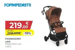 Prenatal Passeggino Like Foppapedretti offerta