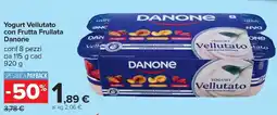 Carrefour Iper Yogurt Vellutato con Frutta Frullata Danone offerta