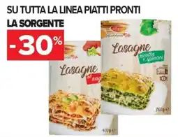 Carrefour Iper Lasagne La Sorgente offerta