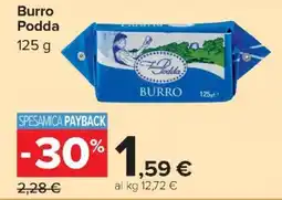 Carrefour Iper Burro Podda offerta