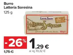Carrefour Iper Burro Latteria Soresina offerta