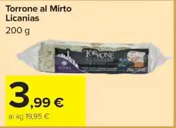 Carrefour Iper Torrone al Mirto Licanias offerta