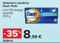 Carrefour Iper Detersivo Lavatrice Dash Pods offerta