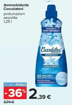 Carrefour Iper Ammorbidente Coccolatevi offerta