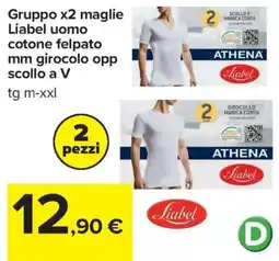 Carrefour Iper Maglie Liabel uomo offerta