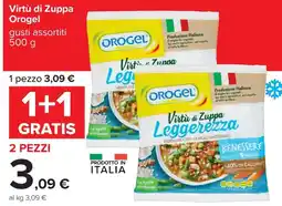 Carrefour Iper Virtù di Zuppa Orogel offerta