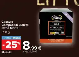 Carrefour Iper Capsule compatibili bialetti caffè motta offerta