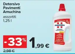 Carrefour Iper Detersivo Pavimenti Amuchina offerta