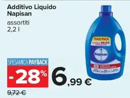 Carrefour Iper Additivo Liquido Napisan offerta