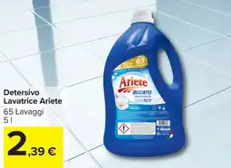Carrefour Iper Detersivo Lavatrice Ariete offerta