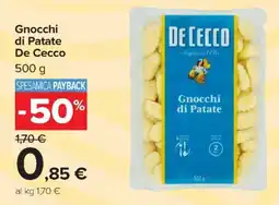 Carrefour Iper Gnocchi di Patate De Cecco offerta