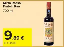 Carrefour Iper Mirto Rosso Fratelli Rau offerta