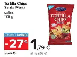 Carrefour Iper Tortilla Chips Santa Maria offerta