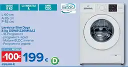 Carrefour Iper Lavatrice Slim Daya offerta
