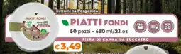 Ipercoop Radenza Piatti fondi offerta
