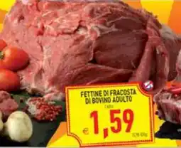 Iperfamily Fettine di fracosta di bovino adulto offerta
