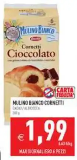 Iperfamily Mulino Bianco Cornetti Cioccolato offerta