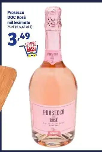 In'S Mercato Prosecco DOC Rosé millesimato 75cl offerta