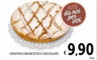 Spazio Conad Crostata con Ricotta e Cioccolato offerta