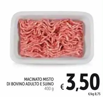 Spazio Conad Macinato Misto Di Bovino Adulto e Suino 400 g offerta