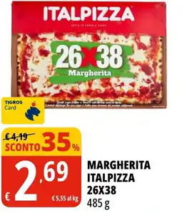 Tigros Margherita Italpizza offerta