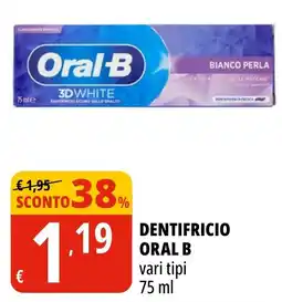 Tigros Dentifricio Oral B offerta