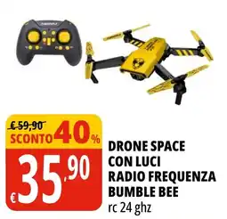 Tigros Drone Space con luci offerta