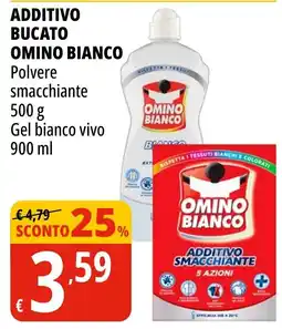 Tigros Additivo bucato Omino Bianco offerta