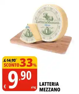 Tigros Latteria Mezzano offerta