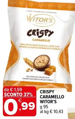 Iperal Crispy Caramello Witor's offerta