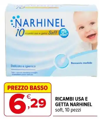 Ricambi usa e getta Narhinel soft