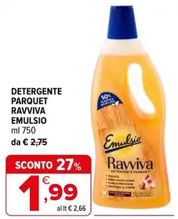 Iperal Detergente parquet Emulsio Ravviva offerta