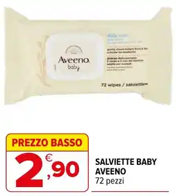 Iperal Salviette baby Aveeno offerta